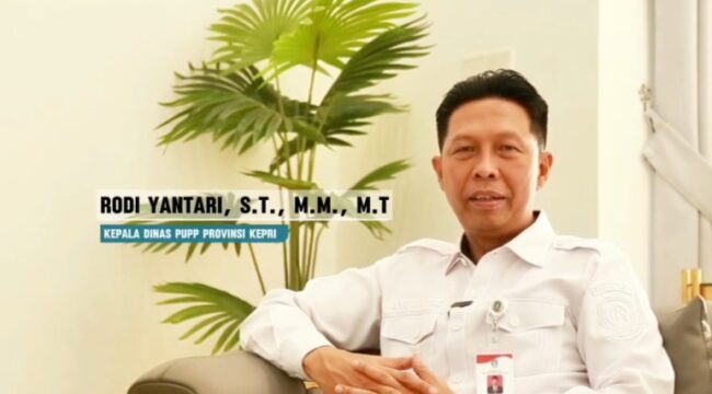 Kepala DPUPP Kepri, Rodi Yantari, S.T., M.M., MT.