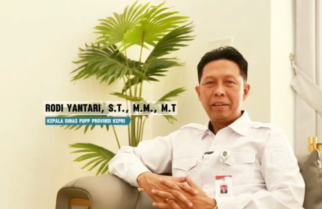 
					Kepala DPUPP Kepri, Rodi Yantari, S.T., M.M., MT.