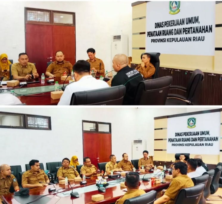 DPUPP Kepri Terima Kunjungan Civitas Akademika Program Pascasarjana Prodi Magister Teknik Sipil UIR