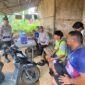 Personil Polresta Tanjungpinang saat melakukan sosialisasi kepada masyarakat Tanjungpinang, Kamis (21/10)