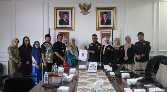 Diskominfo Kepri Terima Audiensi BRINUS Kepri, Jum'at (22/05)