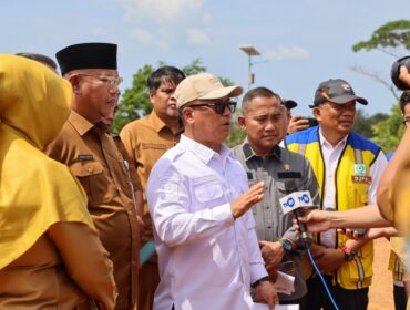 Wagub Kepri dan Kepala BNPT RI Tinjau Calon Lokasi Sekolah Rakyat di Dompak