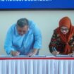 Pemerintah Provinsi Kepulauan Riau dan Kementerian Pariwisata Republik Indonesia menandatangani Perjanjian Kerja Sama (PKS) pinjam pakai lahan di Kawasan Gurindam 12, Kota Tanjungpinang, Jumat (19/6).