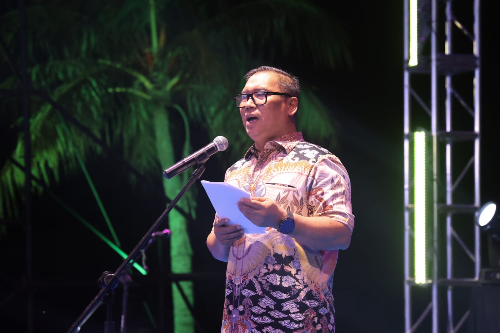 Pembukaan kegiatan ditandai oleh Wakil Gubernur Kepulauan Riau Nyanyang Haris Pratamura.