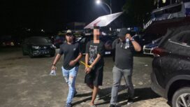 Terduga Pelaku Pencurian Handphone Berhasil di bekuk Tim Jatanras Polresta Tanjungpinang, Rabu (10/06)