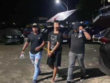 Terduga Pelaku Pencurian Handphone Berhasil di bekuk Tim Jatanras Polresta Tanjungpinang, Rabu (10/06)