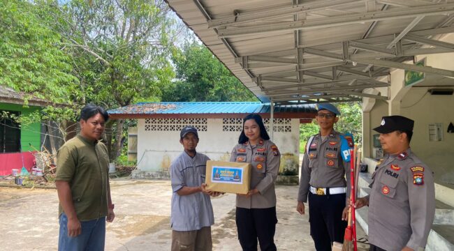 Polsek Kawasan Bandara Raja Haji Fisabilillah (RHF) Tanjungpinang melaksanakan kegiatan Bakti Religi di salah satu rumah ibadah di wilayah Kota Tanjungpinang, Kamis (11/6/2026).