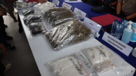 Narkoba jenis sabu-sabu dan Ganja yang berhasil di ungkap Satresnarkoba Polresta Tanjungpinang.