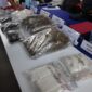 Narkoba jenis sabu-sabu dan Ganja yang berhasil di ungkap Satresnarkoba Polresta Tanjungpinang.