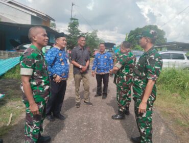 Tim Pengawasan Kodam XIX/Tuanku Tambusai Tinjau Progres Pembangunan KDKMP di Wilayah Kodim 0315/TPI