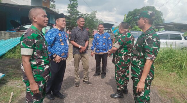 Tim Pengawasan Kodam XIX/Tuanku Tambusai Tinjau Progres Pembangunan KDKMP di Wilayah Kodim 0315/TPI