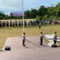 Apel Sabuk Kamtibmas Tahun 2026 yang digelar Polres Kepulauan Anambas di Lapangan Apel Catur Prasetya, Senin (22/06/2026) pagi.