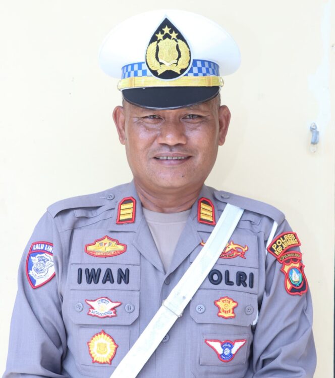 
					Kasat Lantas Polres Kepulauan Anambas, AKP Iwan Setiawan