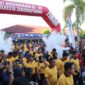 Kapolresta Tanjungpinang, Kombes Pol. Indra Ranu Dikarta, secara langsung melepas para peserta, Sabtu (27/06)