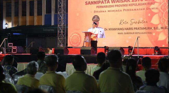 Wagub Nyanyang Hadiri Sannipata Waisak 2570 BE.
