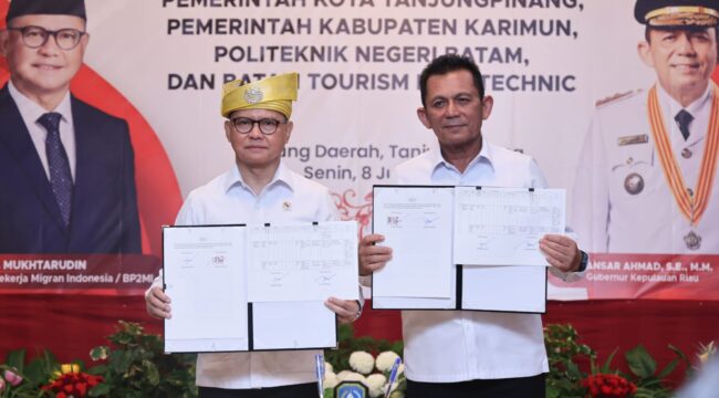 Pemprov Kepri dan Kementerian P2MI Perkuat Sinergi, Siapkan Talenta dan Perlindungan bagi Pekerja Migran, Senin (08/06)