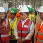 Wakil Gubernur Kepulauan Riau, Nyanyang Haris Pratamura, mengapresiasi dimulainya pemotongan baja perdana (first steel cut) Proyek Bahtera Haluan Lestari Floating Production Storage and Offloading (BHL FPSO) yang dilaksanakan PT Saipem Indonesia Karimun Yard di Kabupaten Karimun, Kamis (23/7/2026).
