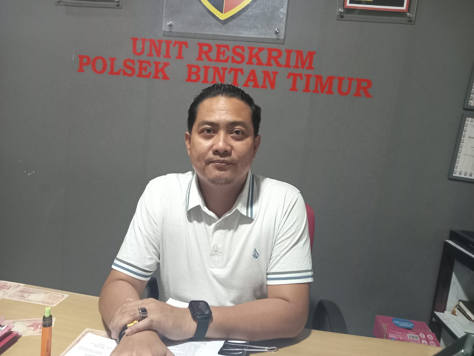 Kanit Reskrim Polsek Bintan Timur, IPTU Yovi Akbar