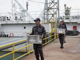 KRI Beladau-643 dari jajaran Komando Armada (Koarmada) I berhasil menyelesaikan misi pengamanan dan dukungan pelayaran dalam Ekspedisi Rupiah Berdaulat yang diselenggarakan Bank Indonesia di wilayah Kepulauan Riau.