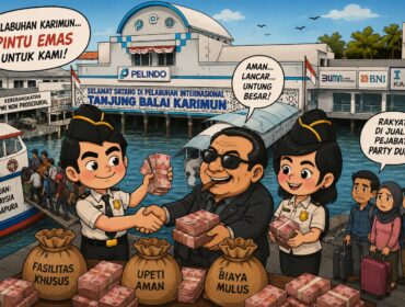 Ilustrasi dugaan permainan dalam Pemberangkatan Pekerja Migran di Kabupaten Karimun 