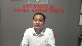 Kanit Reskrim Polsek Bintan Timur, Iptu Yofi Akbar. Foto-Yuli