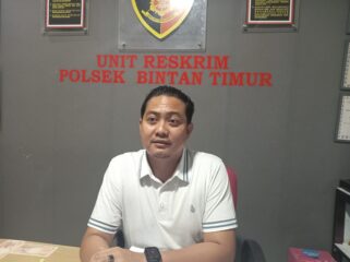 Kanit Reskrim Polsek Bintan Timur, Iptu Yofi Akbar. Foto-Yuli