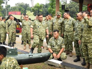Pangkoarmada I Hadiri Gladi Model Tri Matra Kogabwilhan I Tahun 2026,