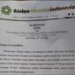 Potongan surat Klarifikasi dari PT. Bintan Alumina Indonesia yang diterima Redaksi Kepri.info