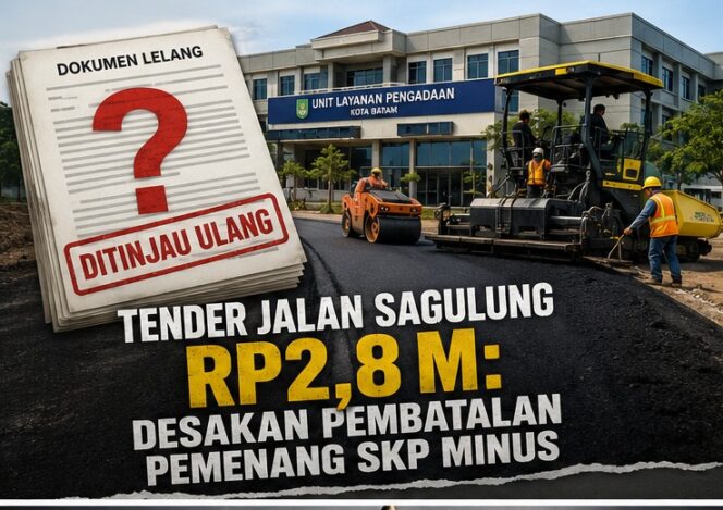 
					Ilustrasi proyek peningkatan jalan dan dokumen tender.