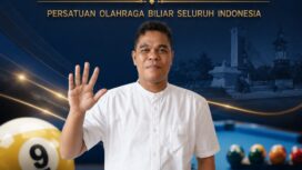 Alamsyah Nasution resmi ditetapkan sebagai Ketua Umum Persatuan Olahraga Biliar Seluruh Indonesia (POBSI) Kota Tanjungpinang periode 2026–2030.