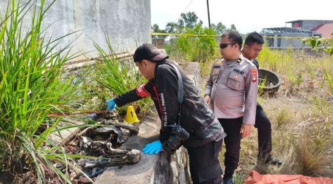 Warga di Jalan Kampung Mekar Jaya RT 01/RW 02, Kelurahan Batu IX, Kecamatan Tanjungpinang Timur, Kota Tanjungpinang, digegerkan dengan penemuan kerangka yang diduga merupakan kerangka manusia, Senin (10/8/2026).