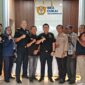 Kepala BC Tanjungpinang bersama Pengurus PWI Pokja Kota Tanjungpinang usai menggelar audiensi dan Silaturahmi, Kamis (13/08)
