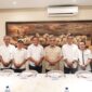 Ketua PWI Lampung Wirahadikusuma bersama jajaran menemui Ahmad Muzani di rumah dinas Ketua MPR RI, Kompleks Widya Chandra, Jakarta. Pertemuan tersebut membahas kesiapan Lampung sebagai tuan rumah HPN dan Porwanas 2027
