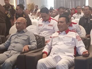 Jamintel Kejagung RI Hadiri Pengukuhan ABPEDNAS dan Srikandi Jaga Desa se-Kepri di Bintan, Rabu (26/08) malam. F-Yuli