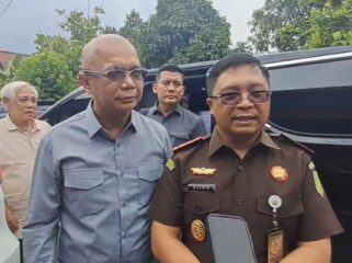 Jaksa Agung Muda Bidang Intelijen (Jamintel) Kejaksaan Agung Republik Indonesia, Reda Manthovani, mengunjungi Rumah Bahagia di Kecamatan Gunung Kijang, Kabupaten Bintan, Kepulauan Riau, Kamis (27/8/2026). Foto: YULI 