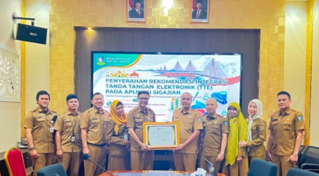 Pemprov Kepri Perkuat SPBE, SIGAJIAN Resmi Terintegrasi Tanda Tangan Elektronik, Selasa (04/08)