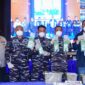 Panglima Koarmada RI Laksamana Madya TNI Dr. Denih Hendrata, S.E., M.M., didampingi Dankodaeral IV, Asintel Dankodaeral IV, Pangkoarmada I, Kepala BNN RI dan Kapolda Kepri