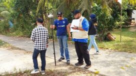 Dinas Perkim Bintan bersama Dinas Pekerjaan Umum melakukan peninjauan dan verifikasi lapangan terhadap tujuh perumahan, Rabu (19/08)
