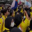 Aksi Mahasiswa UI yang menuntut Evalube program pemerintah