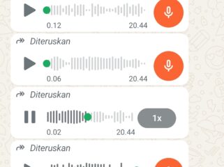 Voice note diduga berasal dari Ketua Panitia Festival Mooncake 2026, Alay Imanuel 