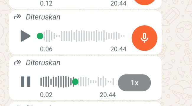 Voice note diduga berasal dari Ketua Panitia Festival Mooncake 2026, Alay Imanuel 