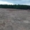 Lahan yang berada didalam Kawasan Hutan Produksi di Jembatan Dompak, Kelurahan Dompak, ditimbun tanpa mengantongi izin Pemanfaatan Kawasan Hutan,