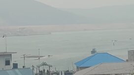 Kabut asap kembali menyelimuti Kecamatan Tambelan, Kabupaten Bintan, Kepulauan Riau.