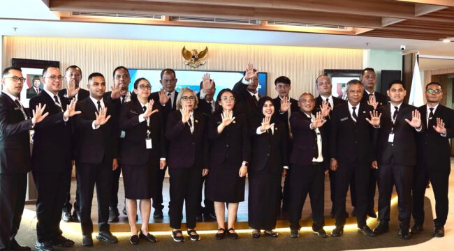Peserta Pelatihan Kepemimpinan Administrator (PKA) Angkatan I Kelompok I Tahun 2026 dari Badan Pengembangan Sumber Daya Manusia (BPSDM) Provinsi Sumatera Utara melaksanakan studi lapangan di Dinas Kesehatan Provinsi DKI Jakarta, Kamis (8/10/2026).