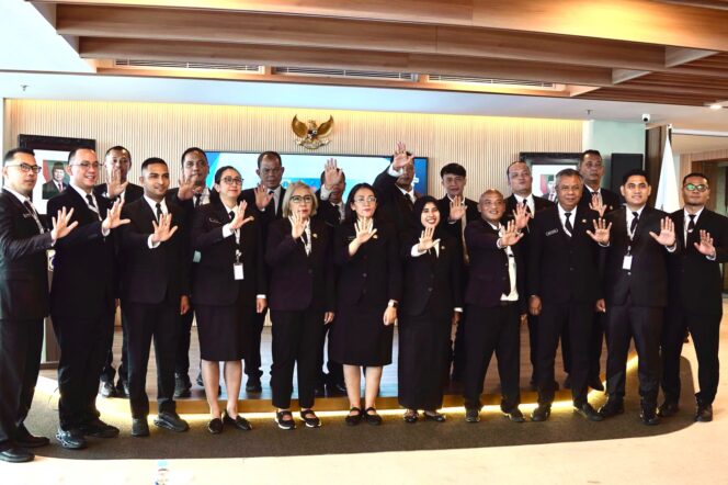 
					Peserta Pelatihan Kepemimpinan Administrator (PKA) Angkatan I Kelompok I Tahun 2026 dari Badan Pengembangan Sumber Daya Manusia (BPSDM) Provinsi Sumatera Utara melaksanakan studi lapangan di Dinas Kesehatan Provinsi DKI Jakarta, Kamis (8/10/2026).