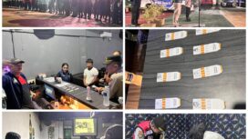 Kepala BNNK Tanjungpinang Pimpin Operasi Sarang Narkoba, 17 Pengunjung Bintan Plaza Negatif Narkotika, Sabtu (17/10) Foto: Istimewa 
