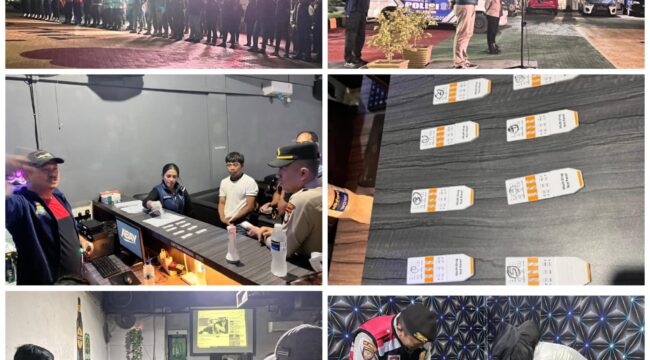 Kepala BNNK Tanjungpinang Pimpin Operasi Sarang Narkoba, 17 Pengunjung Bintan Plaza Negatif Narkotika, Sabtu (17/10) Foto: Istimewa 