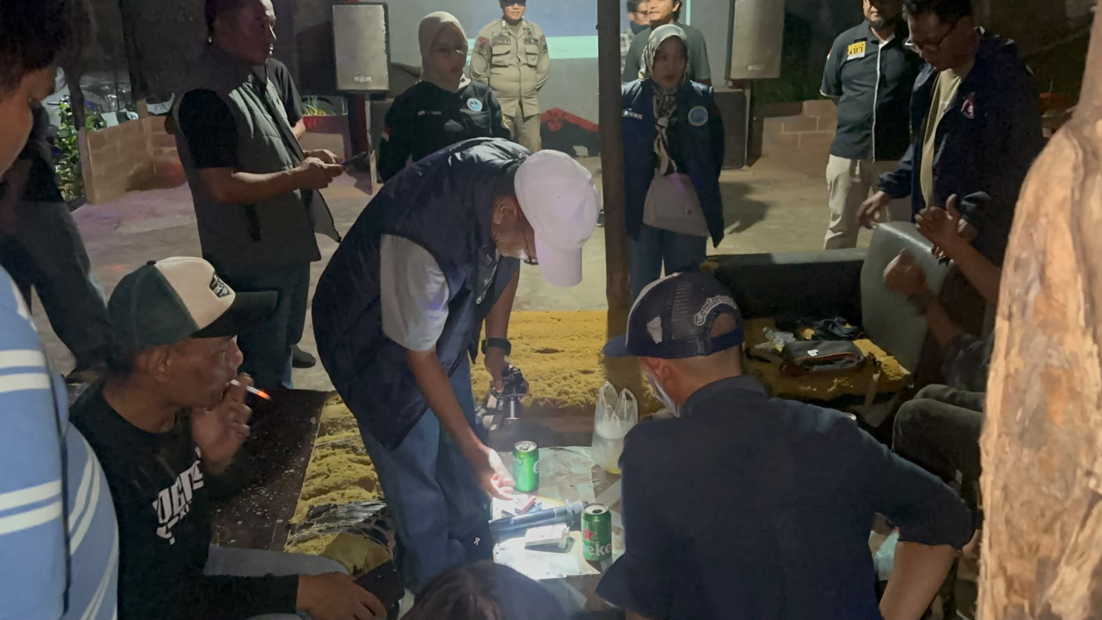 Sisir Sejumlah Kafe di Bintan Timur, Polres Bintan Gelar Patroli Antinarkoba