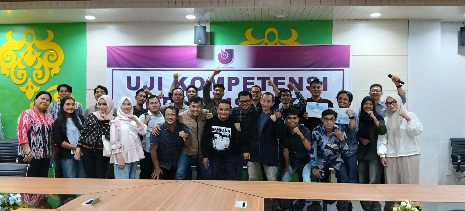17 Jurnalis AJI Tanjungpinang dan Batam Dinyatakan Kompeten Usai Ikuti UKJ
