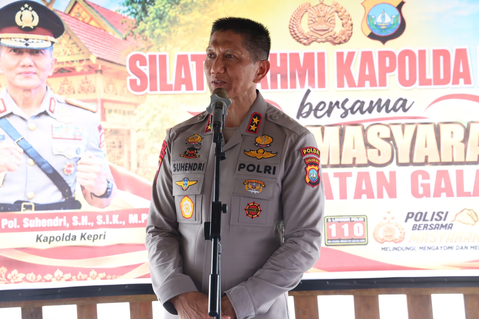 Kapolda Kepri Temui Tokoh Masyarakat Galang, Perkuat Sinergi Jaga Kamtibmas